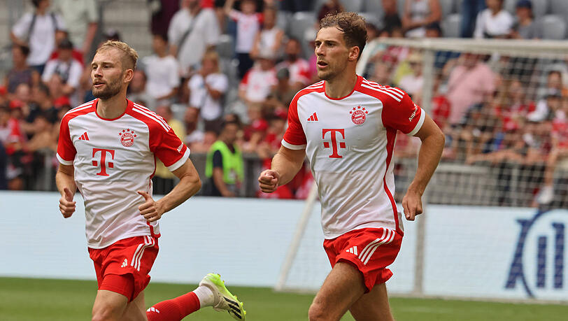 Konrad Laimer (li.) oder Leon Goretzka? Sky-Experte Didi Hamann hat dazu eine klare Meinung.
