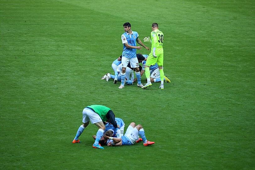 Die besten Bilder vom Löwen-Wahnsinn: der 2:1-Heimsieg des TSV 1860 gegen den 1. FC Nürnberg.