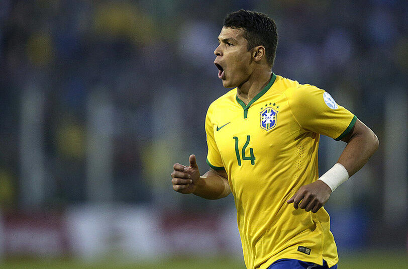 Verteidiger Thiago Silva brachte die Brasilianer in der 9. Minute in Führung.