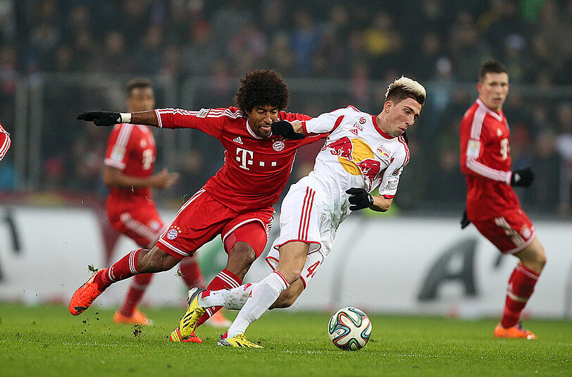 Neu-Borusse: Kevin Kampl, hier im Duell mit Bayerns Dante.