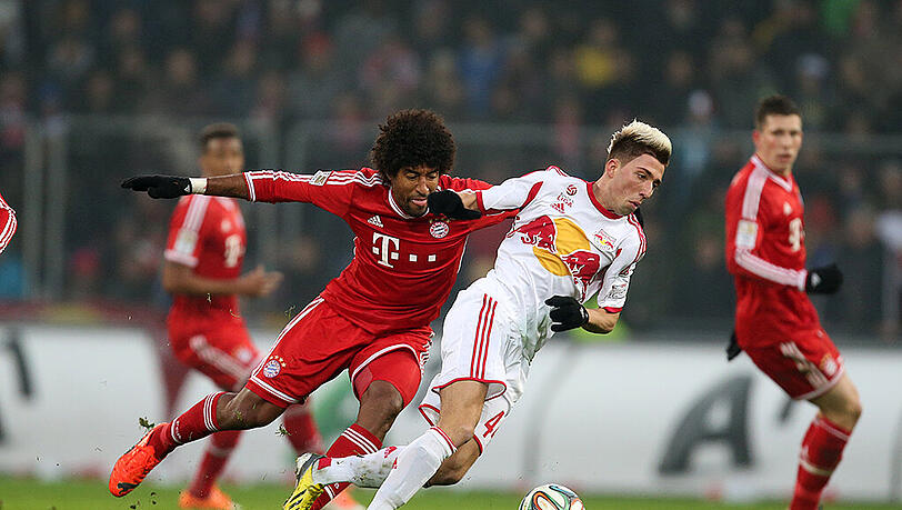 Neu-Borusse: Kevin Kampl, hier im Duell mit Bayerns Dante. Neu-Borusse: Kevin Kampl, hier im Duell mit Bayerns Dante.