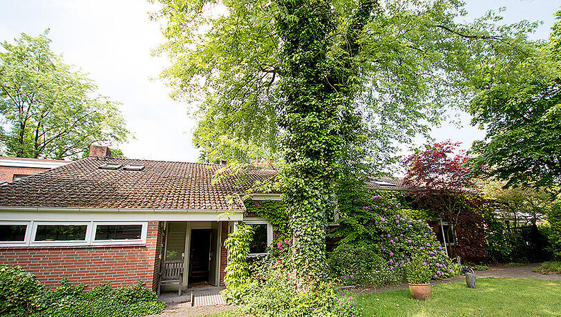 Der Eingang: Helmut und Loki Schmidt hatten das Haus 1961 im Hamburger Stadtteil Langenhorn gekauft. Der Eingang: Helmut und Loki Schmidt hatten das Haus 1961 im Hamburger Stadtteil Langenhorn gekauft.