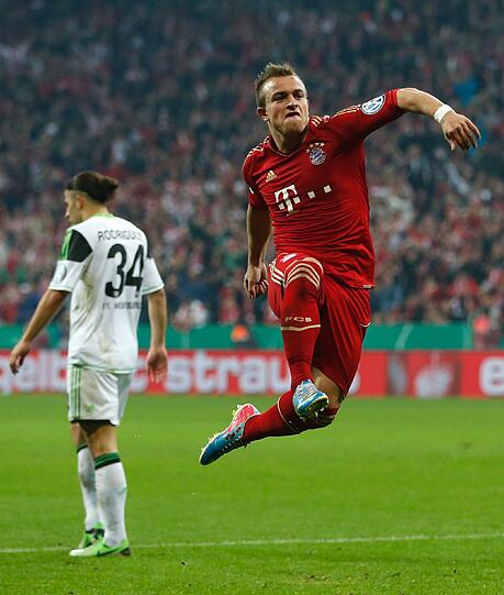 Xherdan Shaqiri (21): Vertrag bis 2016. Von Hitzfeld als Pep-Liebling auserkoren. Nachteil: Nahezu baugleich mit Götze &ndash; und aktuell in den wichtigen Spielen schon nur Joker. Sein Zwischenfazit: &bdquo;Erhofft habe ich mir sicherlich mehr Einsatzzeit.&ldquo; Wird eher weniger &ndash; außer jemand geht.
