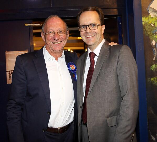 Franz Maget mit Markus Rinderspacher