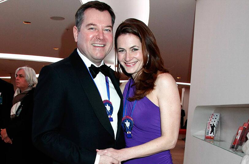 OB-Kandidat Josef Schmid und Frau Natalie.