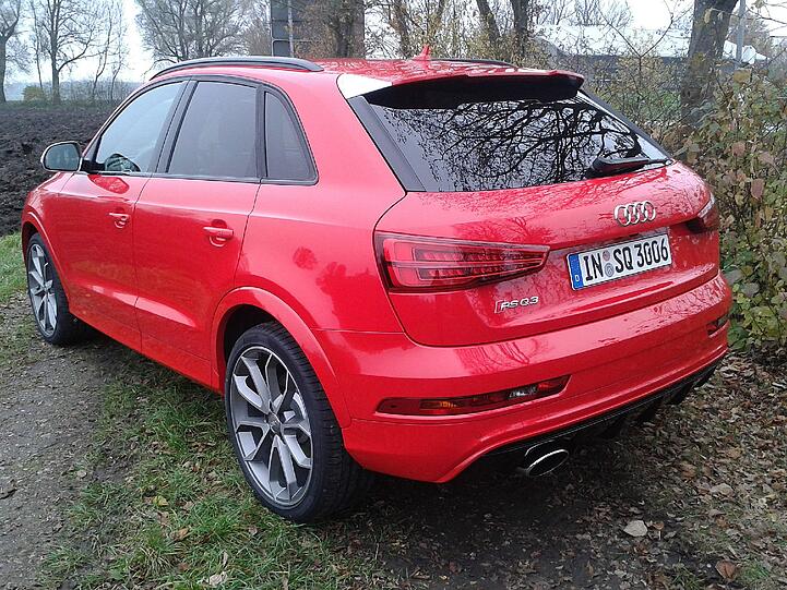 Das sportliche Top-Modell der gerade aufgefrischten Q3-Baureihe: der RS mit jetzt 340 PS.