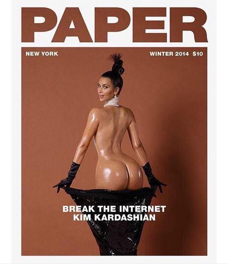 Schon 2014 ließ Kim Kardashian für das 'Paper Magazine' die Hüllen fallen.