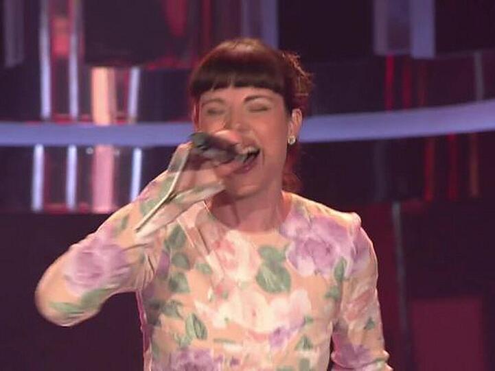 Gab bei ihrem Auftritt bei "The Voice of Germany" alles: Blue MC