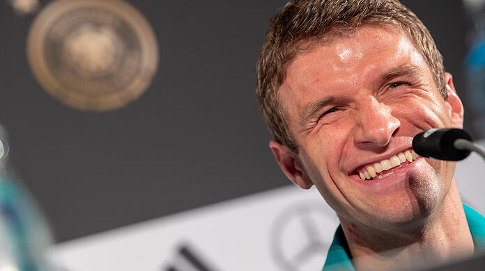 Thomas Müller vor dem Spiel gegen Costa Rica: "Haben natürlich Respekt."