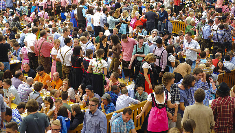Am Freitag wird entschieden, ob die Wiesn 2022 stattfindet.  (Archivbild)
