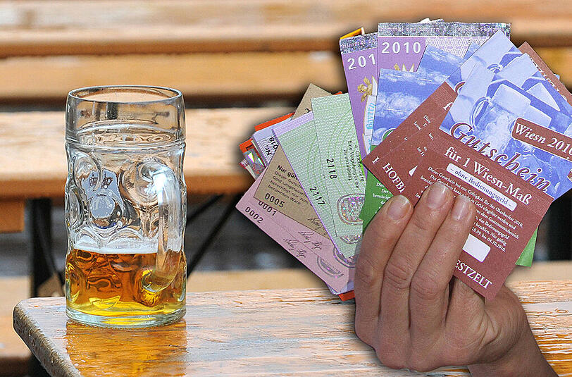 Das Oktoberfest ist vorbei und Sie haben noch Biermarken über? Keine Sorge! Auch nach der Wiesn kann man die nicht eingelösten Biermarken noch geltend machen.