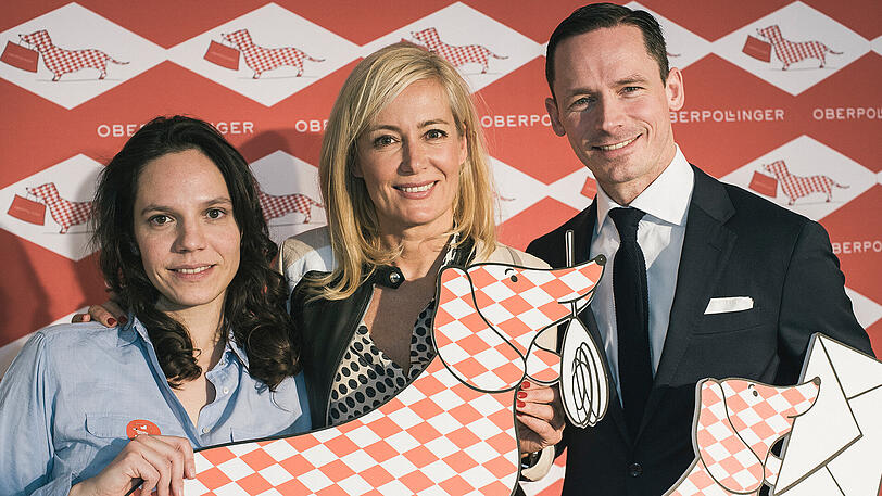 Illustratorin Kera Till, Judith Milberg und Alexander Repp.