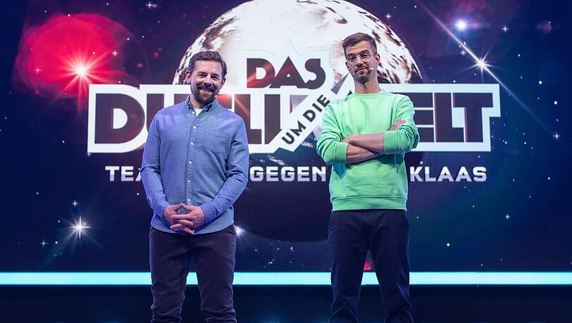Klaas Heufer-Umlauf (l.) und Joko Winterscheidt treten wieder zum "Duell um die Welt" an.
