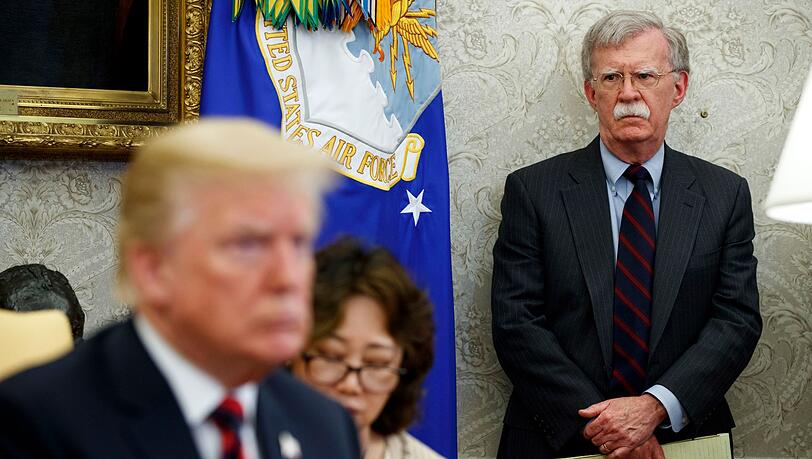 John Bolton war Trumps Berater, jetzt sind sie zerstritten. (Archivbild)