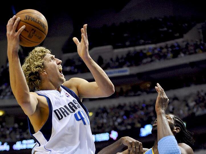 Überragend: Deutschlands Basketball-Superstar Dirk Nowitzki.