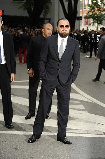 Erkannt? Hinter dem Zottelbart versteckt sich Leonardo DiCaprio.