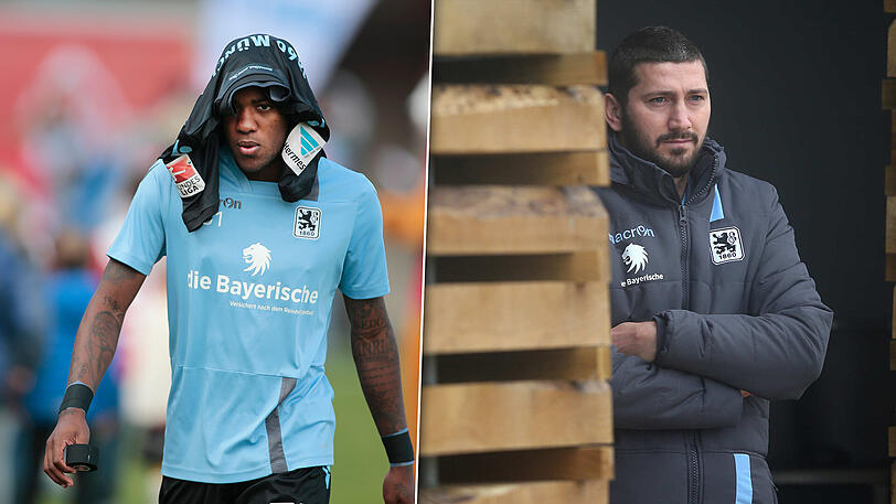Das Warten auf ihr Comeback hat noch kein Ende, aber immerhin ist wieder ein Training mit dem Ball möglich: Victor Andrade (l.) und Sascha Mölders.