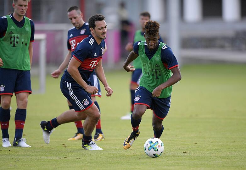 Die Bilder vom Trainingsauftakt der Bayern.