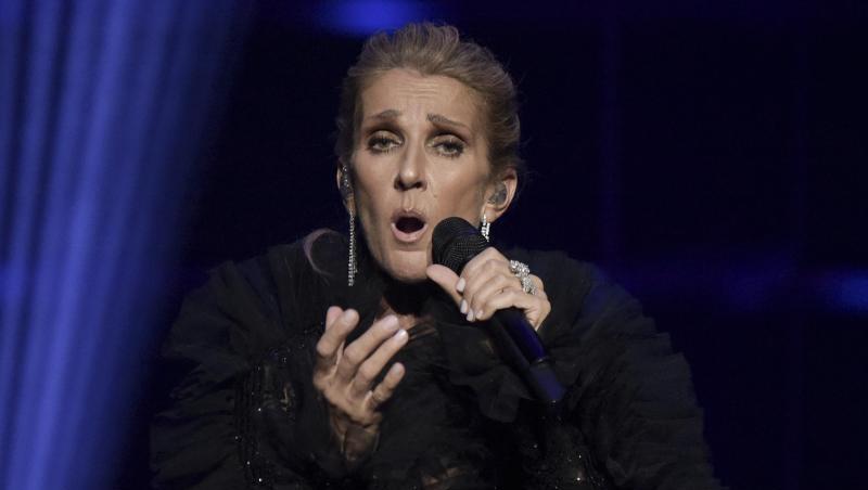 Celine Dion kündigt bei einem Live-Event in Los Angeles ihre Welttournee und ihr neues Album an. Celine Dion kündigt bei einem Live-Event in Los Angeles ihre Welttournee und ihr neues Album an.