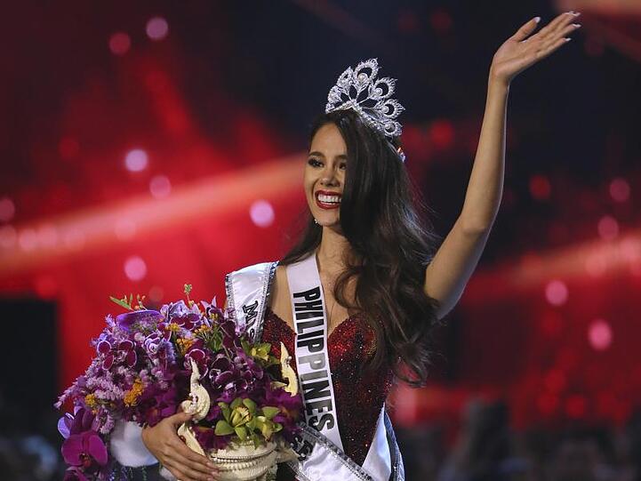 Catriona Gray von den Philippinen ist die neue "Miss Universe 2018".