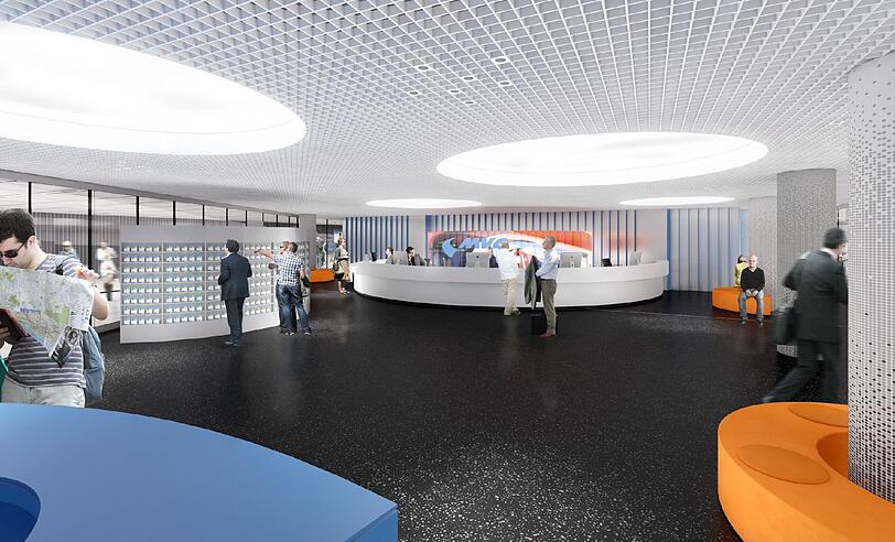 Hell und geräumig: So wird das neue MVG Kundencenter am Marienplatz nach der Modernisierung aussehen.