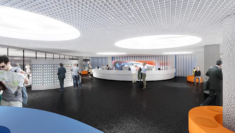 Hell und geräumig: So wird das neue MVG Kundencenter am Marienplatz nach der Modernisierung aussehen. Hell und geräumig: So wird das neue MVG Kundencenter am Marienplatz nach der Modernisierung aussehen.