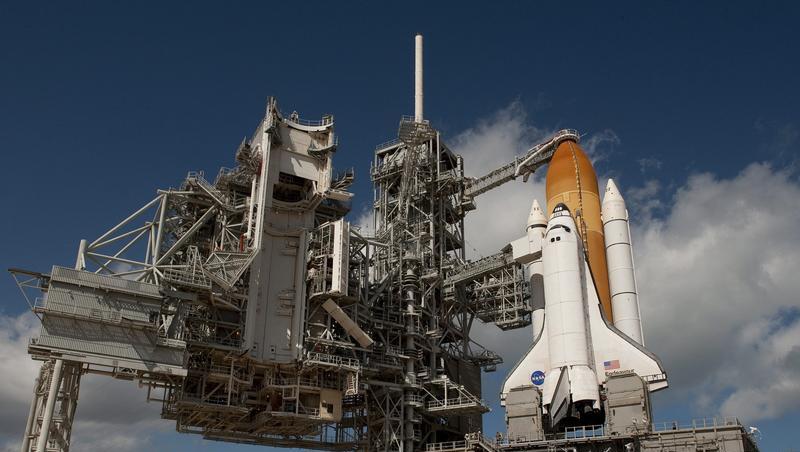 Spaceshuttle «Endeavour» soll ein Spektrometer zur Internationalen Raumstation ISS bringen. Spaceshuttle «Endeavour» soll ein Spektrometer zur Internationalen Raumstation ISS bringen.