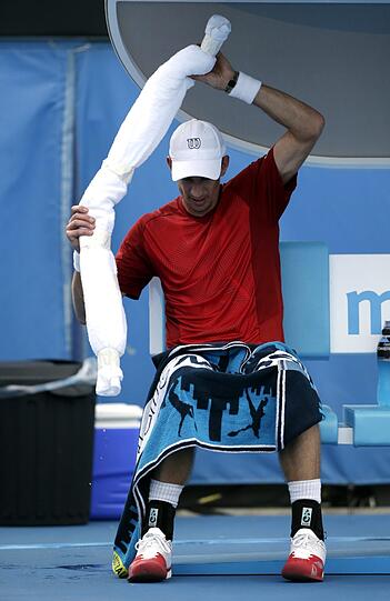 Extreme Hitze bei den Australien Open. Die Bilder!