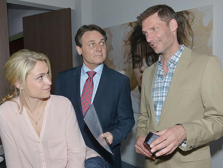 Sophie, Gerner und Alexander in "GZSZ"