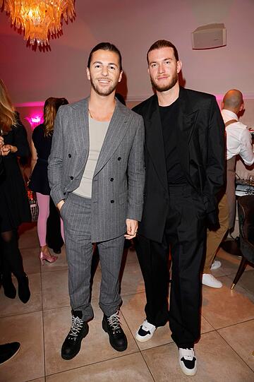Riccardo Basile und Loris Karius
