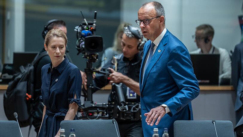 Zwischen der Bundesregierung von Kanzler Friedrich Merz und der EU-Au&szlig;enbeauftragten Kaja Kallas gab es bereits h&auml;ufiger Differenzen - unter anderem wegen der Israel-Politik. (Archivbild)