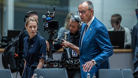Zwischen der Bundesregierung von Kanzler Friedrich Merz und der EU-Au&szlig;enbeauftragten Kaja Kallas gab es bereits h&auml;ufiger Differenzen - unter anderem wegen der Israel-Politik. (Archivbild)