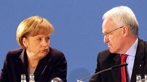Angela Merkel und Jürgen Rüttgers
