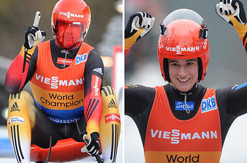 Die deutschen Rodler waren nicht zu schlagen beim Weltcup in Altenberg und holten mit der Teamstaffel den Gesamtsieg im Weltcup.
