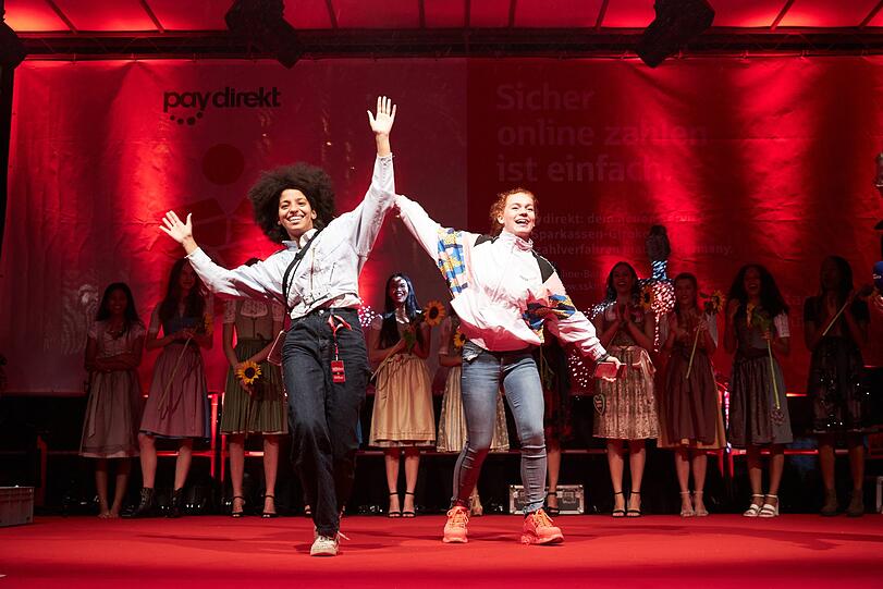 All das wäre ohne unsere Choreografin Aaliyah aus dem Team von Adelinde Knorr und ihre Kollegin nicht möglich gewesen.