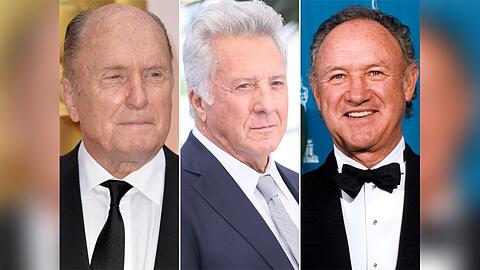Freunde schon vor ihren Karrieren: Robert Duvall, Dustin Hoffman und Gene Hackman (v.l.)