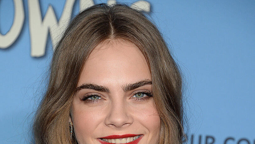 Cara Delevingne bei der Premiere ihres Films "Margos Spuren" in New York Cara Delevingne bei der Premiere ihres Films "Margos Spuren" in New York