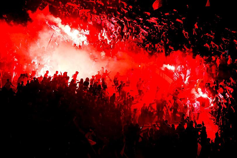&bdquo;Der Enthusiasmus ist extrem&ldquo;, sagt Bayern-Sportvorstand Matthias Sammer über die heiße Atmosphäre im Estádio da Luz.