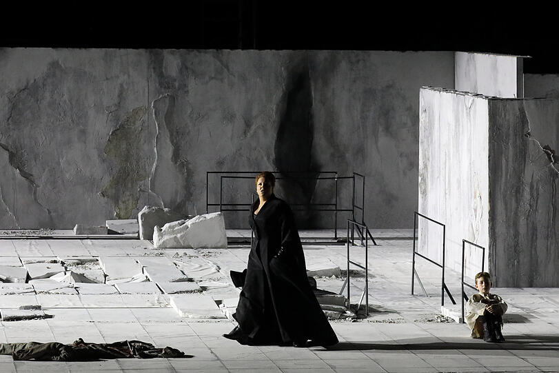 "Les Troyens" von Hector Berlioz im Nationaltheater.