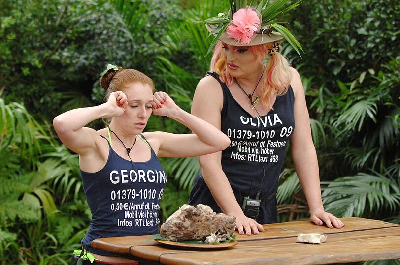 Noch ein Hammer zum Schluss: Als zehnte und finale Mahlzeit gibt es gekochten Schafskopf für Georgina.