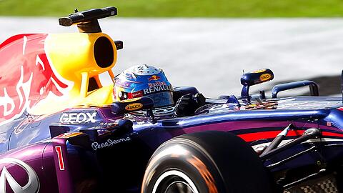 Sebastian Vettel beim Qualifying in Japan.