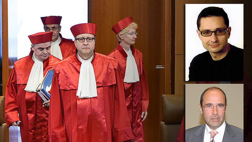 Deutschlands höchste Richter sind Benedikt Toths (oben rechts) letzte Chance. Sein Anwalt Peter Witting will bis zum Äußersten gehen. Deutschlands höchste Richter sind Benedikt Toths (oben rechts) letzte Chance. Sein Anwalt Peter Witting will bis zum Äußersten gehen.