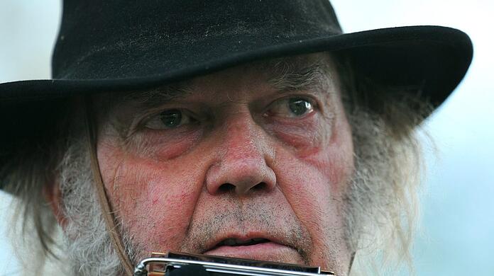 Der kanadische Musiker Neil Young.