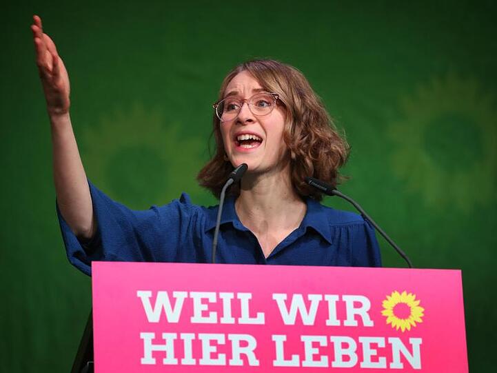Eva Lettenbauer, Landeschefin der Grünen. Foto: Karl-Josef Hildenbrand/dpa/Archiv