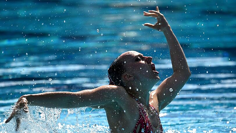 Marlene Bojer gehört beim Synchronschwimmen zur erweiterten Weltspitze