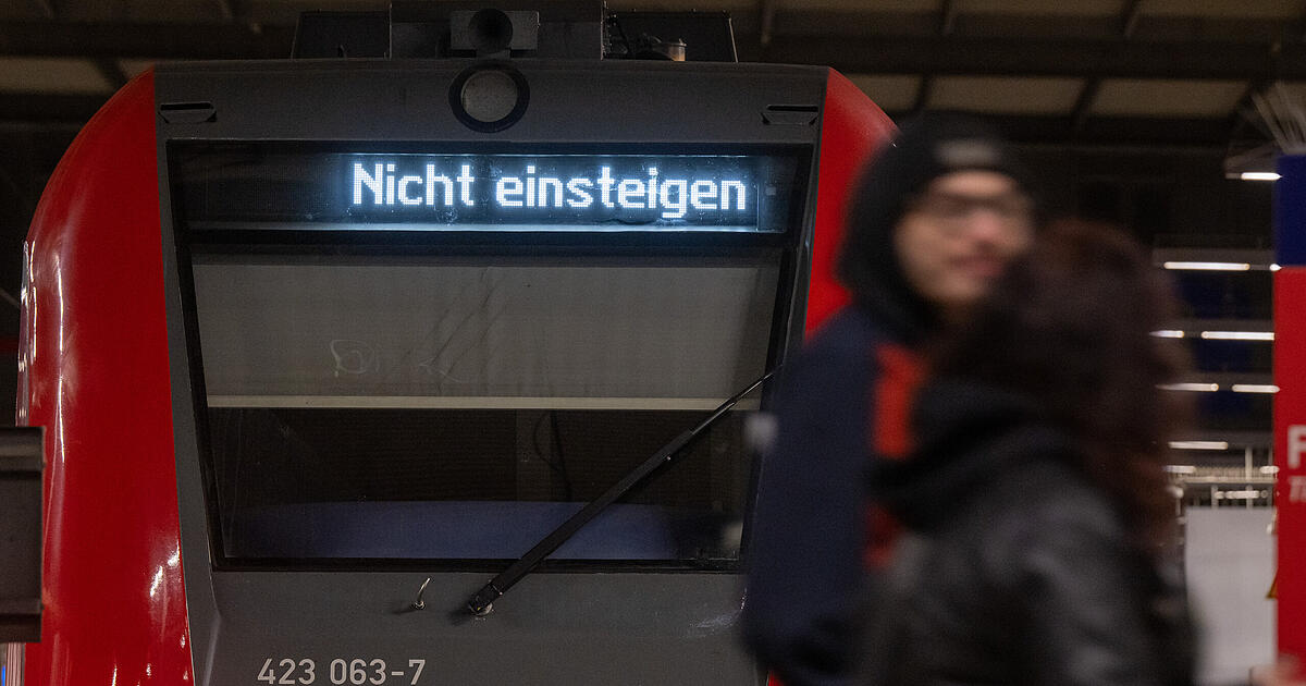Deutsche Bahn Streik Mnchen