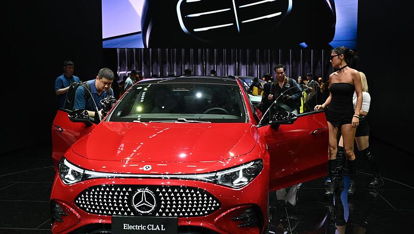 Mit dem CLA will Mercedes in China seine Produktoffensive starten.
