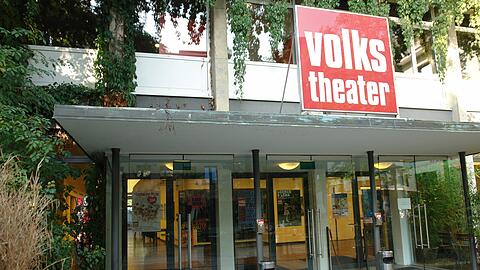 Das städtische Volkstheater in der Briennerstraße nach dem Stiglmeierplatz.