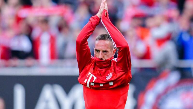Münchens Franck Ribéry. Foto: Uwe Anspach/Archivbild