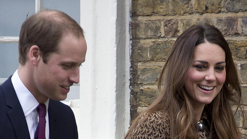 Glücklich und entspannt nach der Geburt ihres zweiten Kindes: Kate und William Glücklich und entspannt nach der Geburt ihres zweiten Kindes: Kate und William